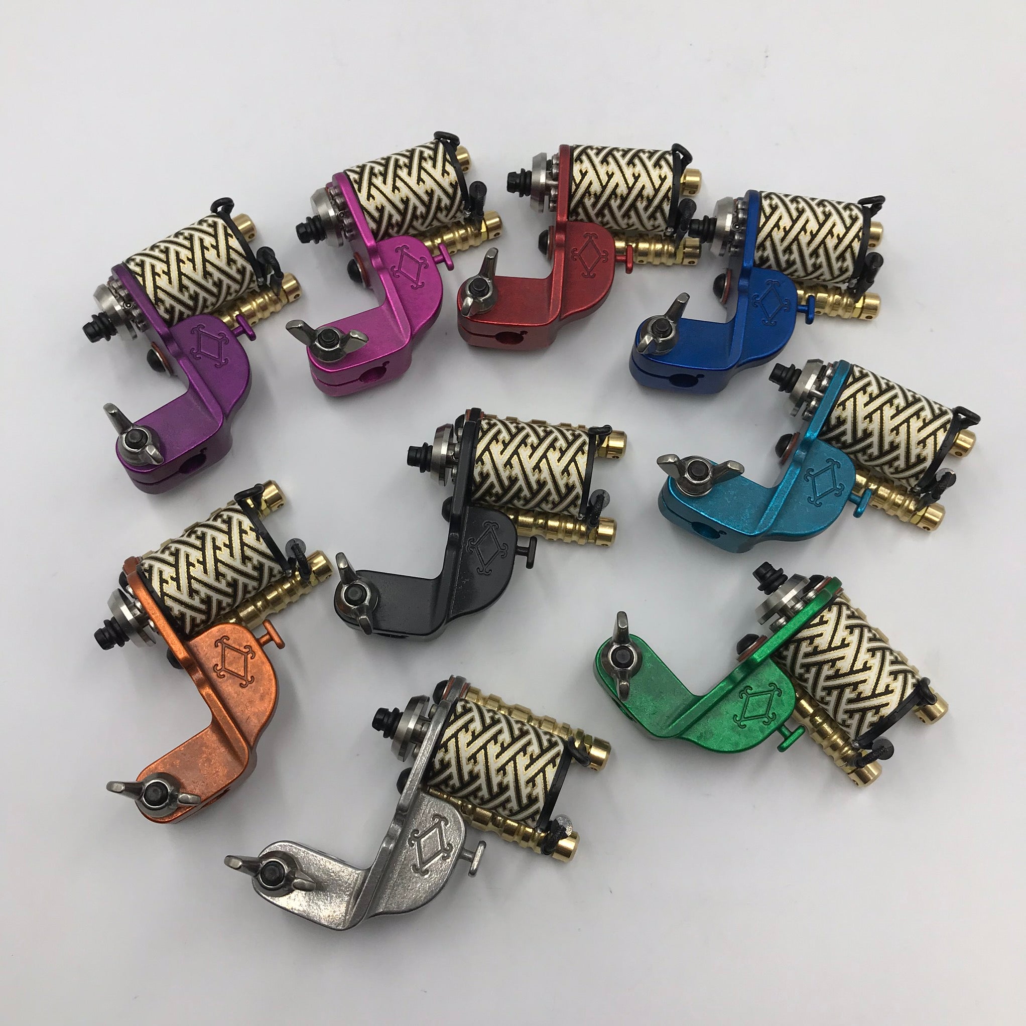 タトゥーマシン　クインケV1 RCA セット タトゥーマシン クインケV1 RCA セット QUINKE V1 Steel CAM Set